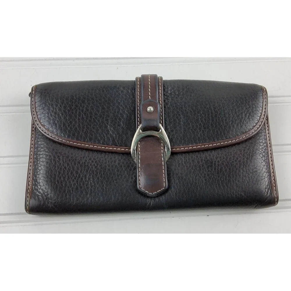 Dooney & Bourke Pebbled Leather Full Size Wallet
